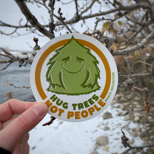 Hug a Tree Sticker