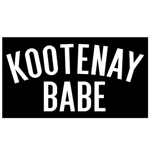 Kootenay Babe Sticker